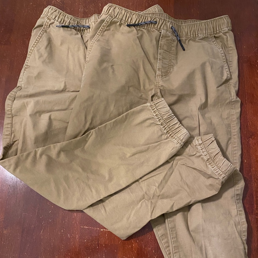 Boys Gap Kids khaki joggers XXL
